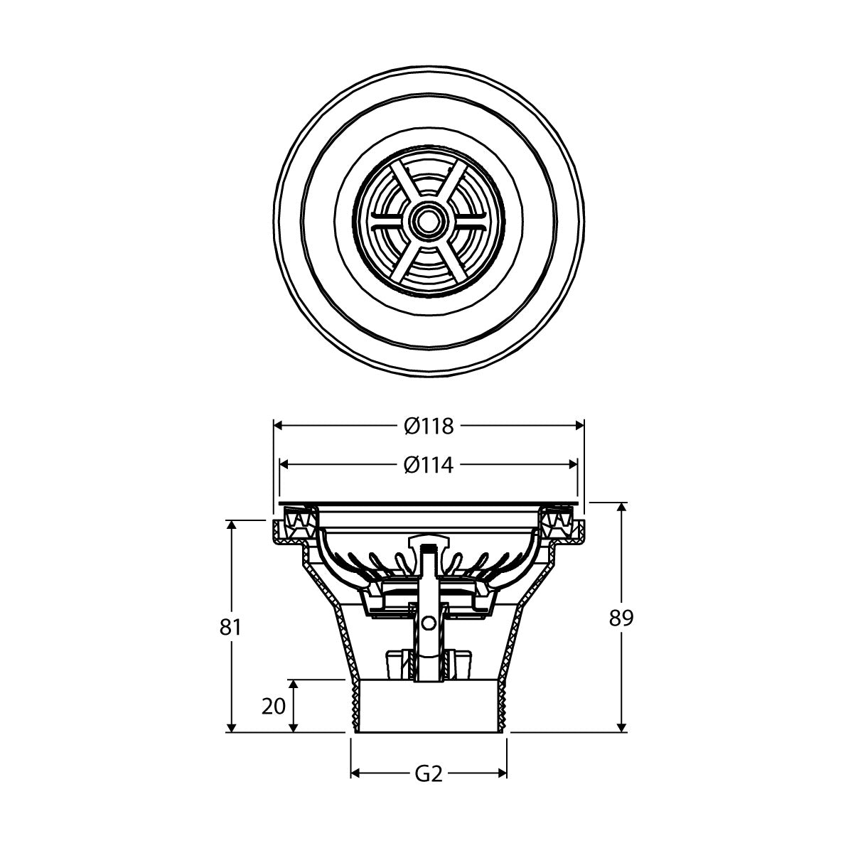 Sink Basket Waste Butler Sink
