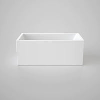 Ovia 1500mm Freestanding Multi Fit Back-to-Wall Corner Bath - Gloss White