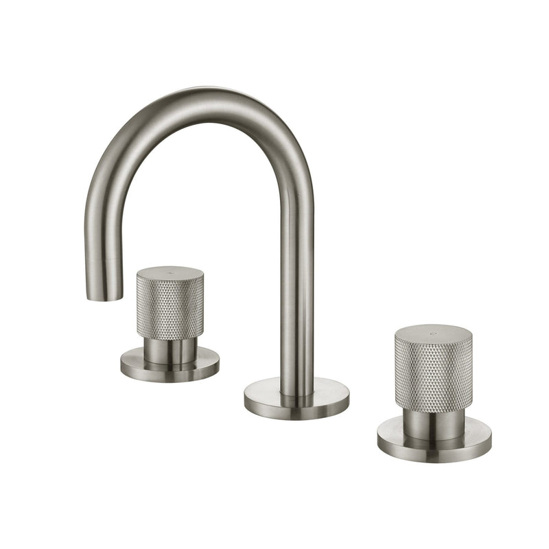Modern National Cadence 1/4 Turn Basin Set Warm Brushed Nickel