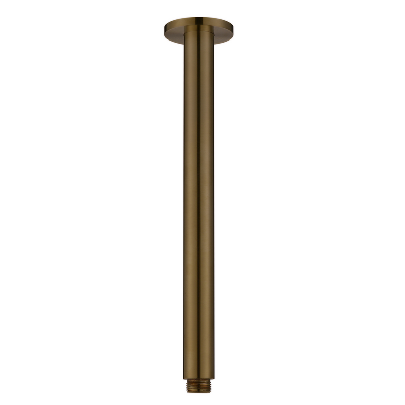 Star Mini Ceiling Arm Dropper 300mm Antique Brass