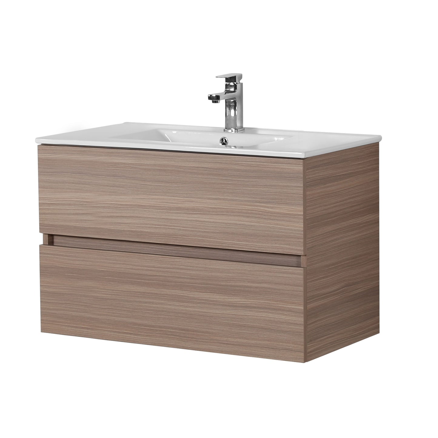 Stella PVC 900 Oak Wall Hung Vanity