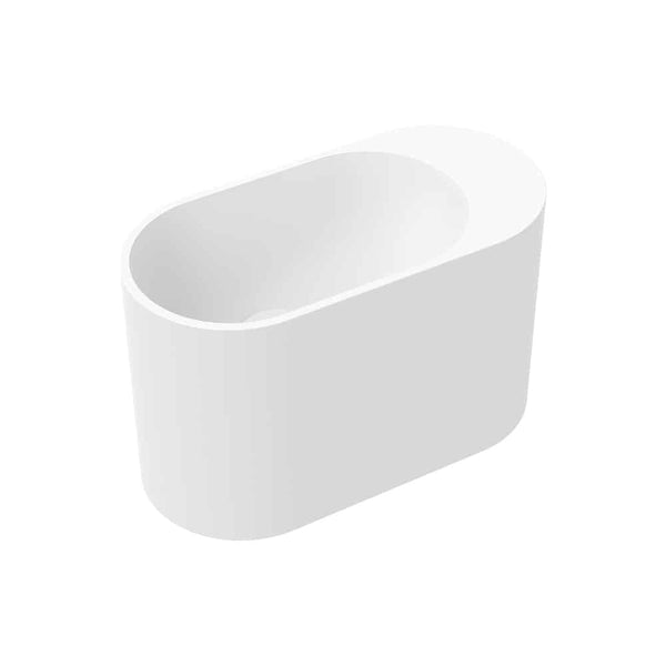 Fienza Ari Solid Surface Wall Basin, No Tap Hole