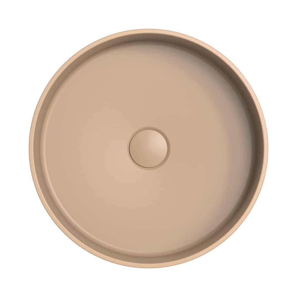Fienza Minka Round Solid Surface Above Counter Basin, Dusk