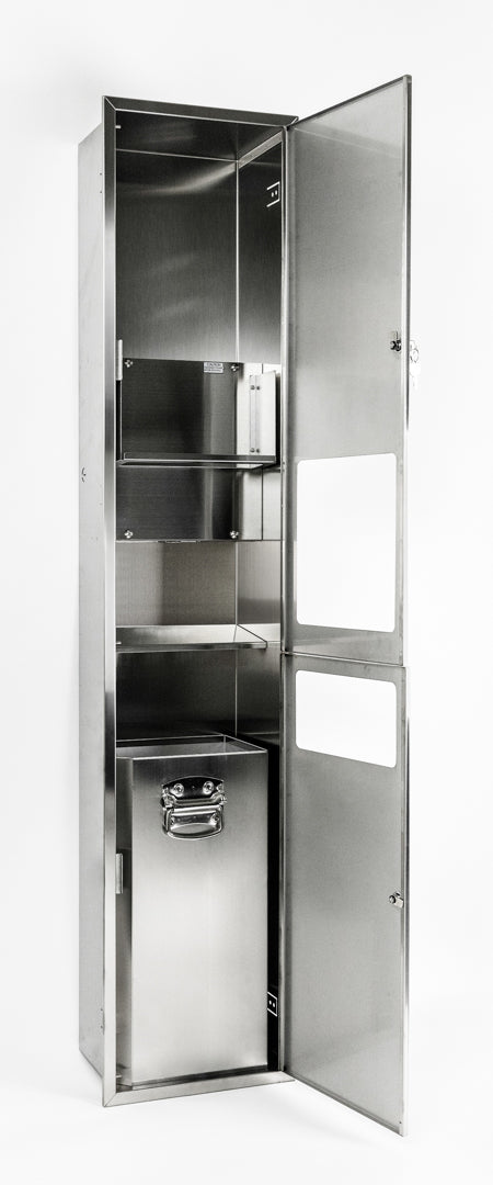 Metlam Paper Towel Dispenser, Hand Dryer & Waste Unit