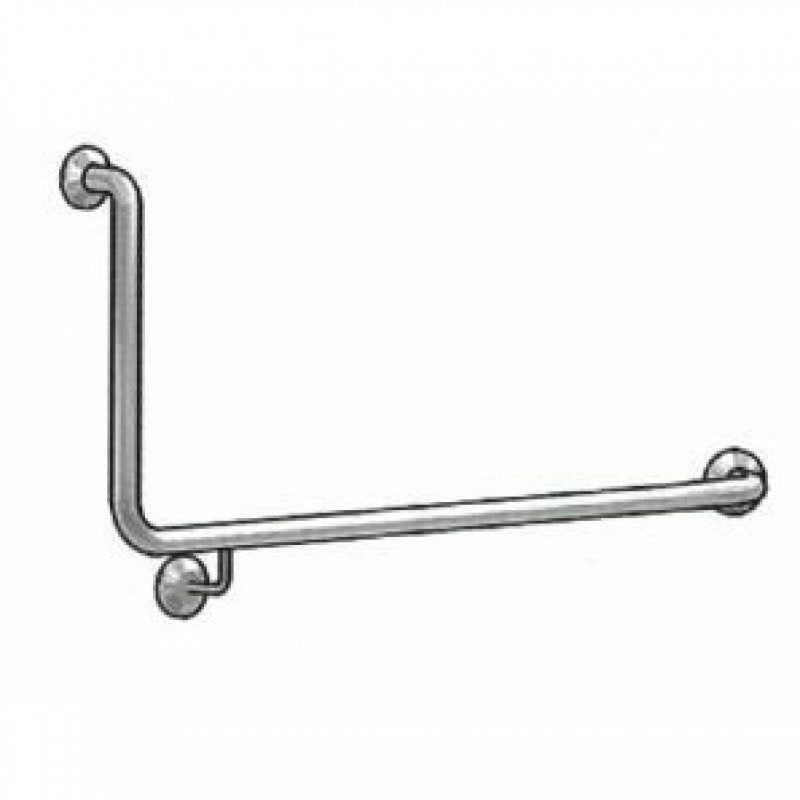 Assist Grab Rail 950*600mm Right Hand Bar 90 Degree Ambulant Accessories Special Needs Stainless Steel 304