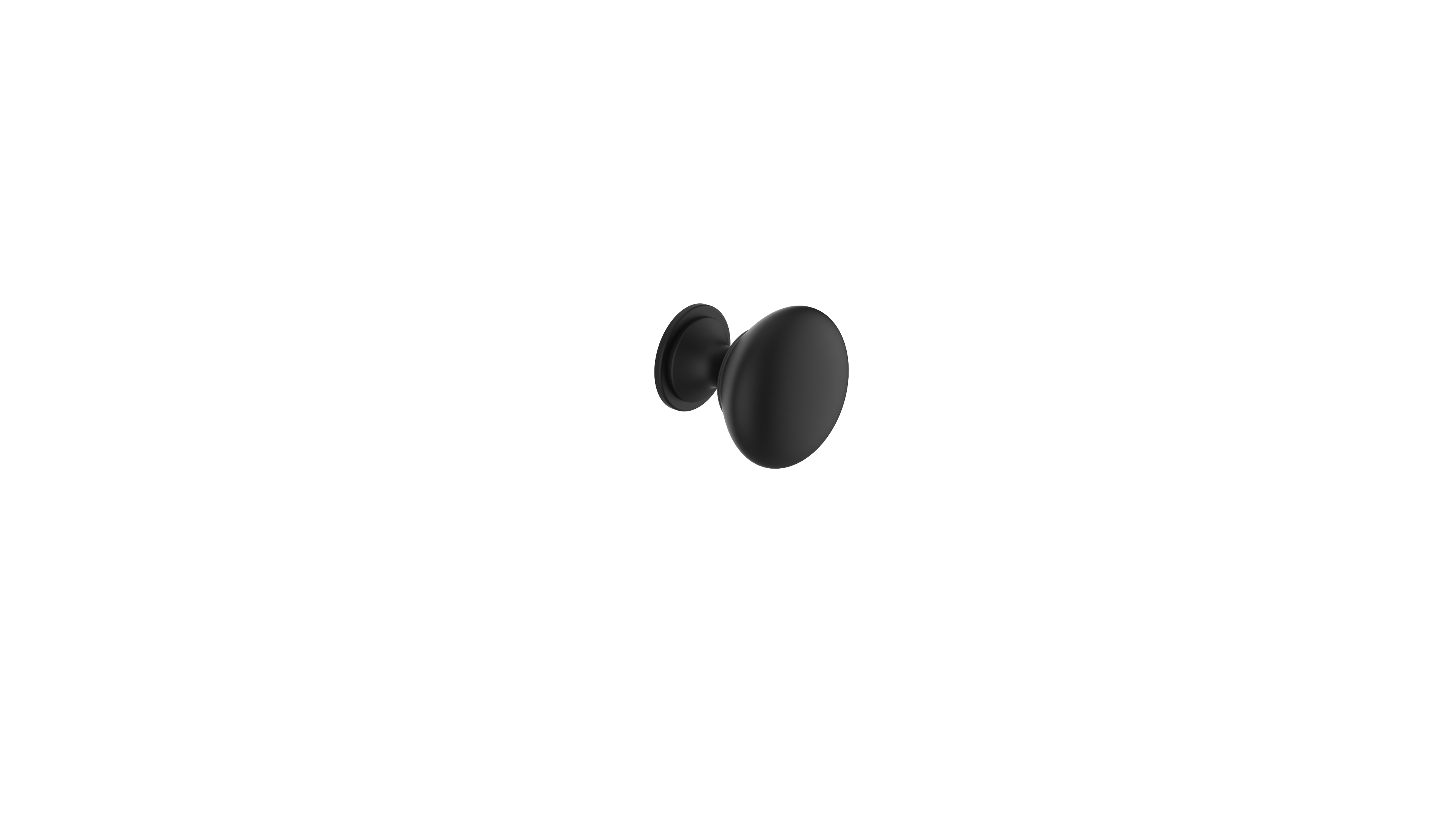 ADP Classic Knob Matte Black