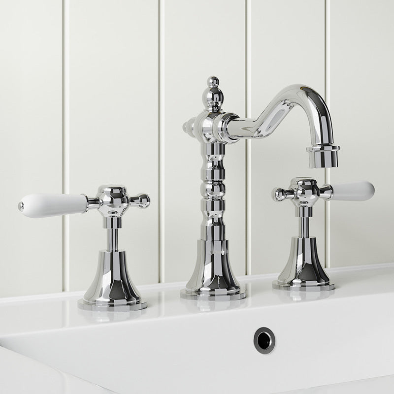 Modern National Bordeaux Basin Set Chrome