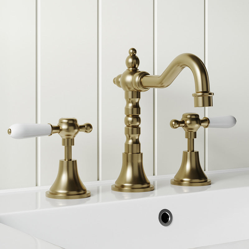 Modern National Bordeaux Basin Set Brushed Bronze