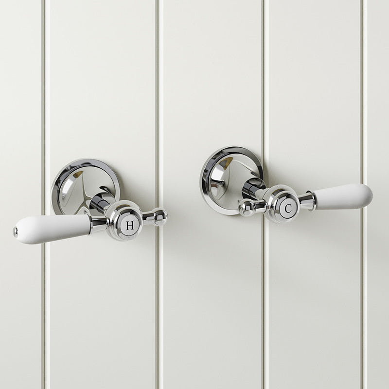 Modern National Bordeaux Wall Top Assemblies Chrome