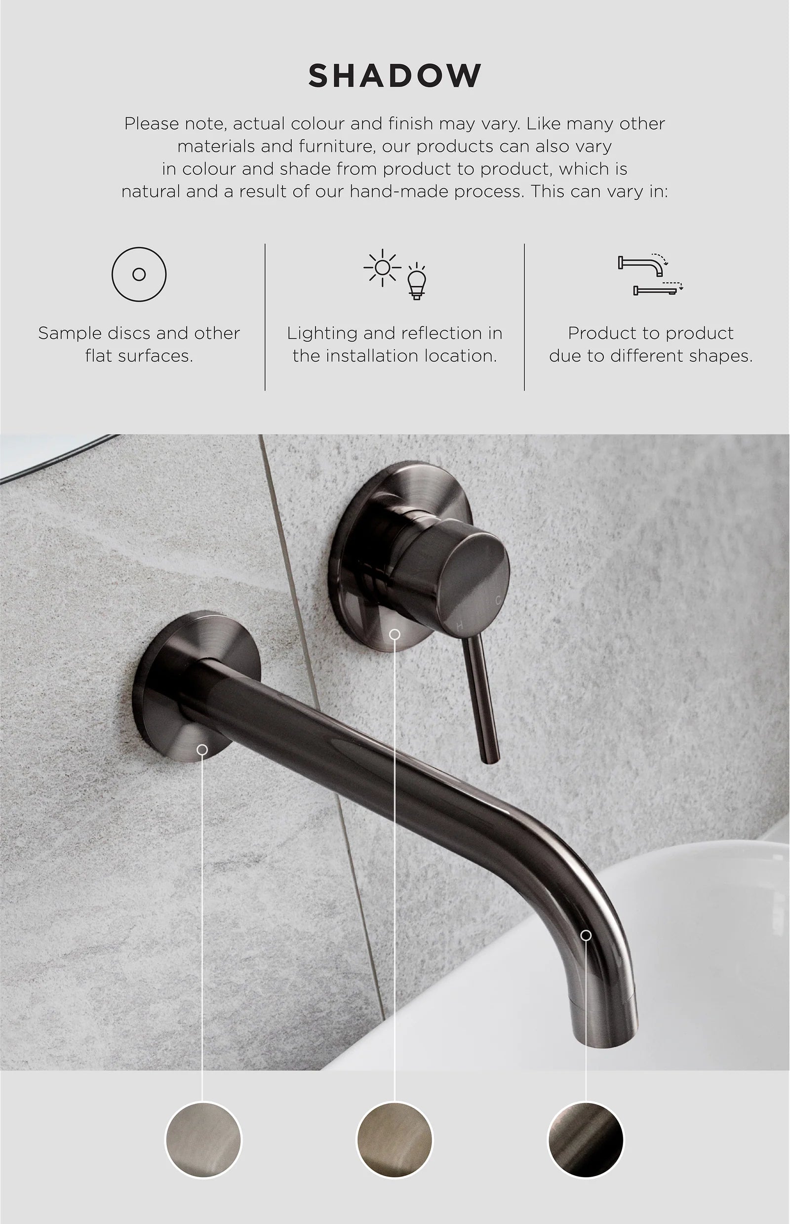 Meir Öppen T-Pull Cabinet Handle Linear Knurled - Shadow Gunmetal