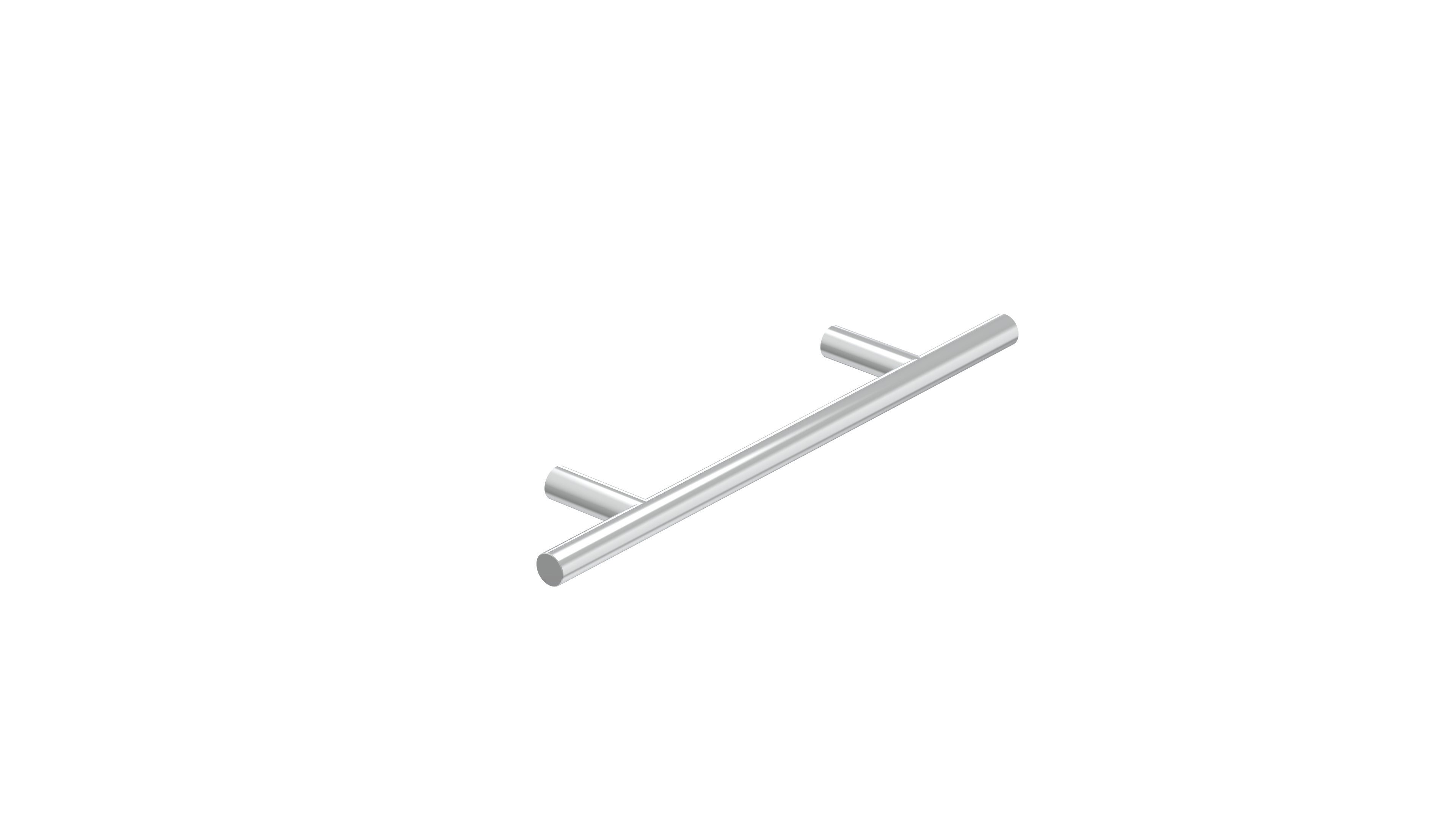 ADP Cross Bar 96cc Cabinet Handle Chrome