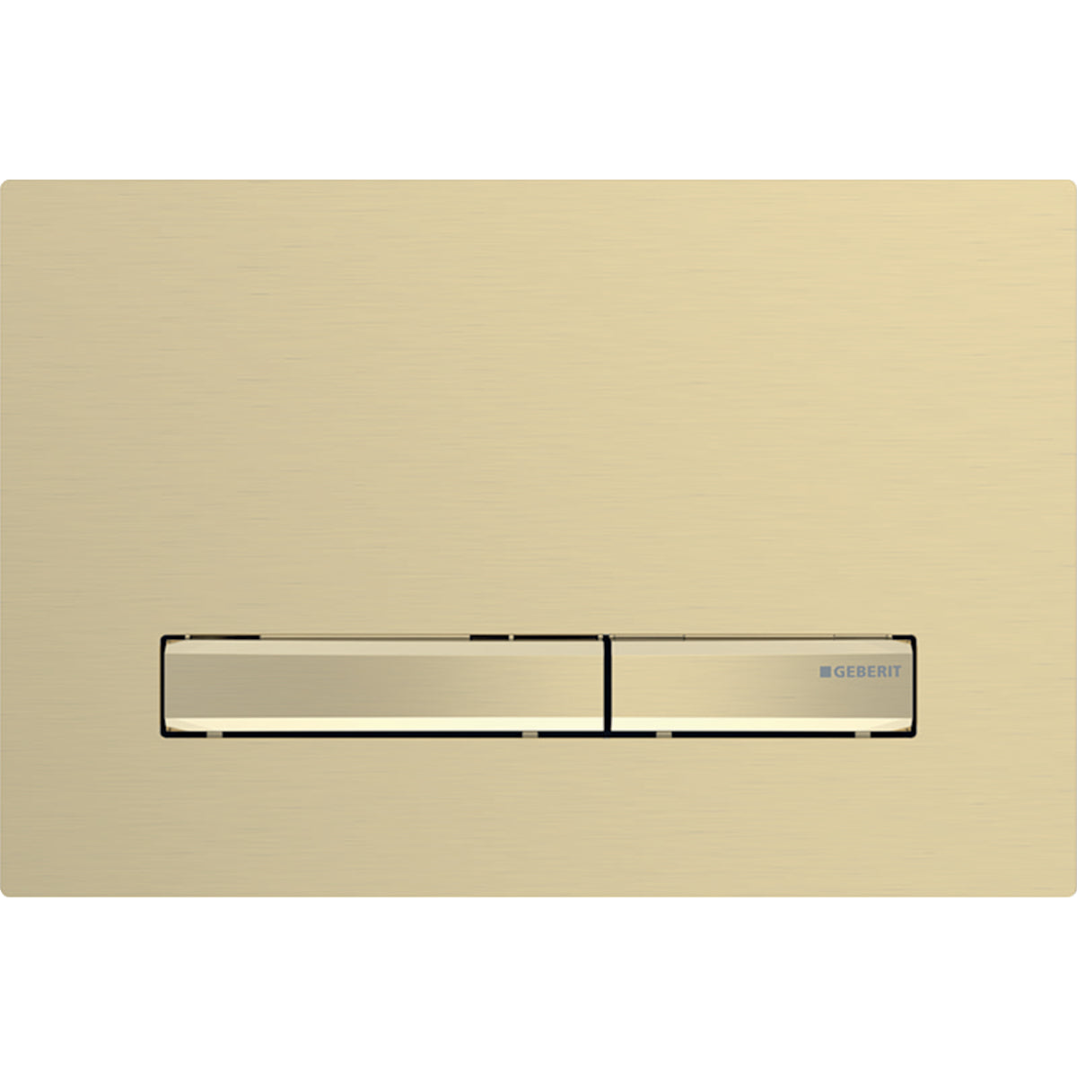 Geberit Sigma 50 Flush Button Brushed Brass Gold