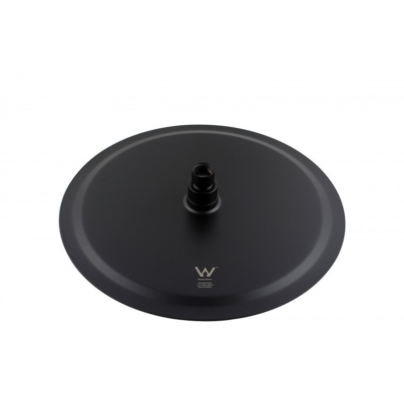 Aquaperla 300mm 12" Stainless Steel 304 Black Super-slim Round Rainfall Shower Head