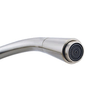 Aquaperla Euro Round Brushed Nickel 360° Swivel Pull-Out Kitchen Sink Mixer Tap Solid Brass