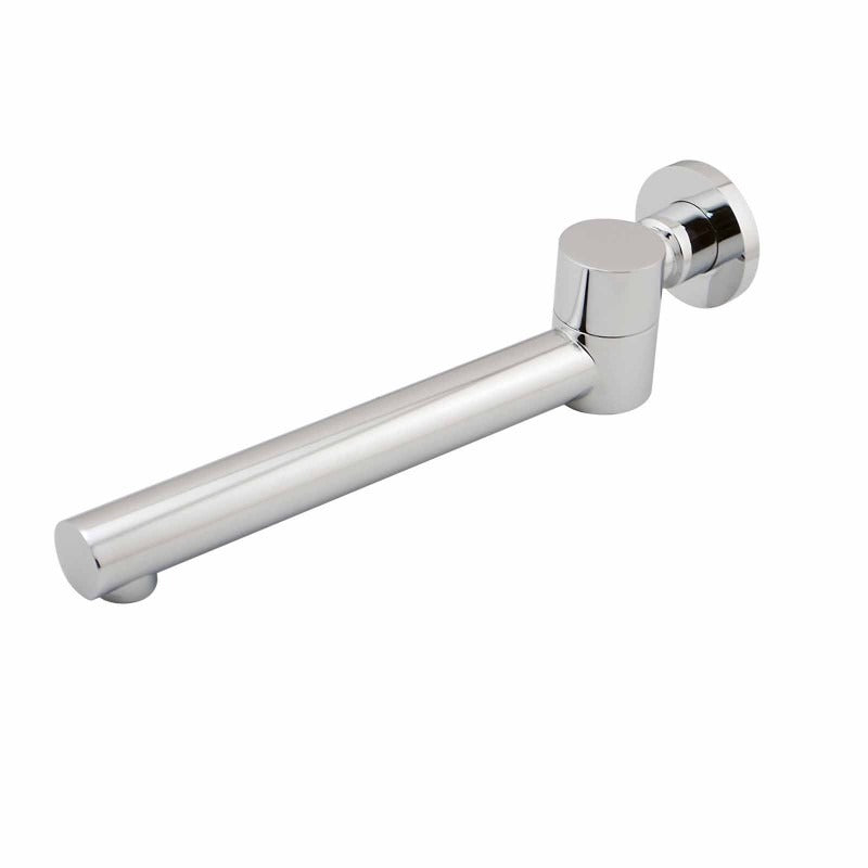 Euro Round Chrome Bathtub/Basin Swivel Wall Spout