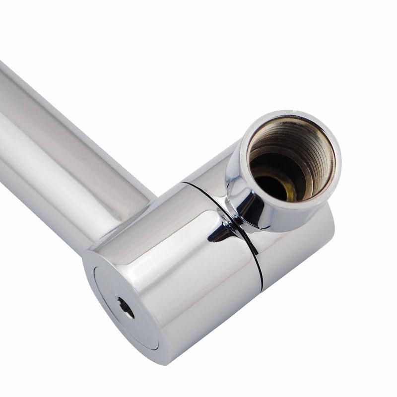 Euro Round Chrome Bathtub/Basin Swivel Wall Spout