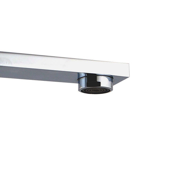 Aquaperla Quadra Chrome Solid Brass Kitchen Sink Mixer Tap 360° Swivel