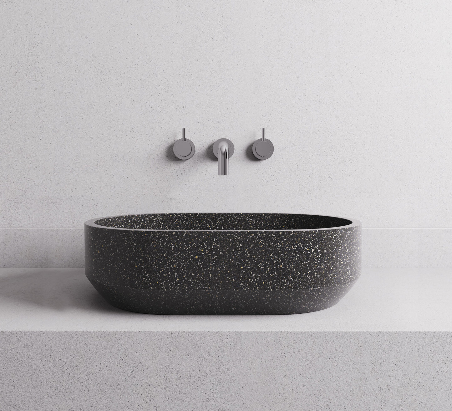 Madu Eden Oval Basin Small - Matte Black