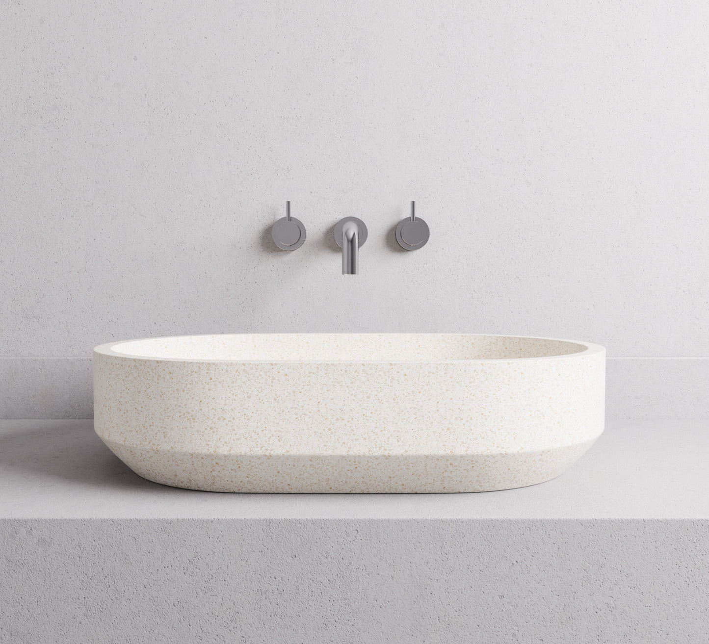 Madu Eden Oval Basin - Matte White