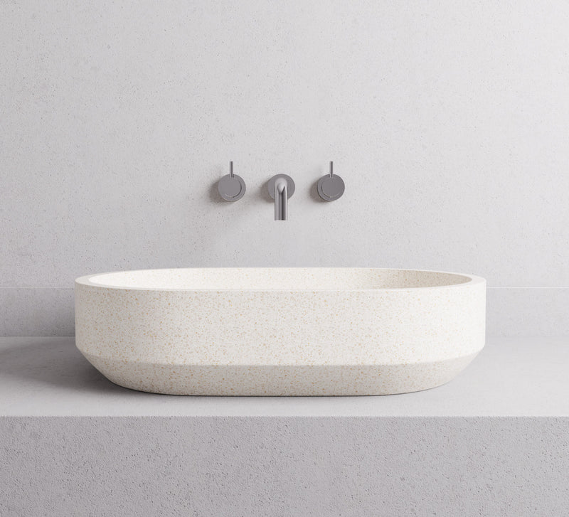 Madu Eden Oval Basin - Matte White