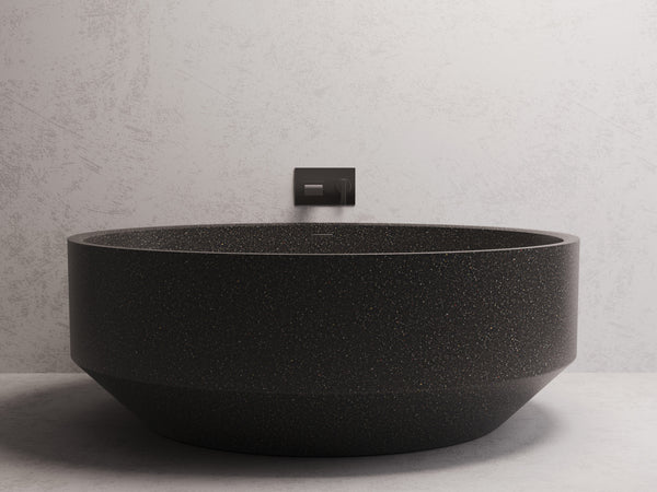 Madu Eden Round Bath - Matte Black