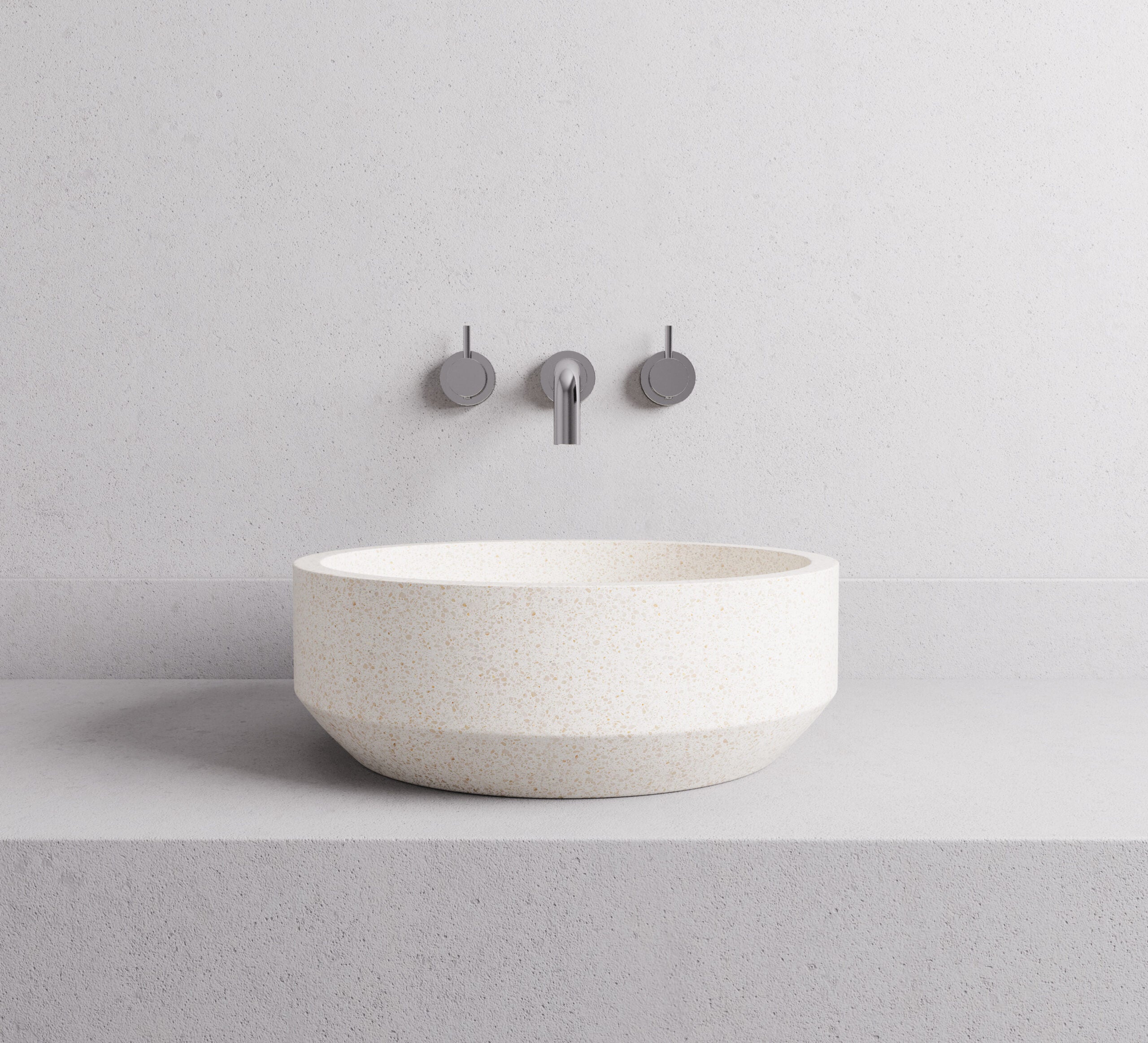 Madu Eden Round Basin - Matte White