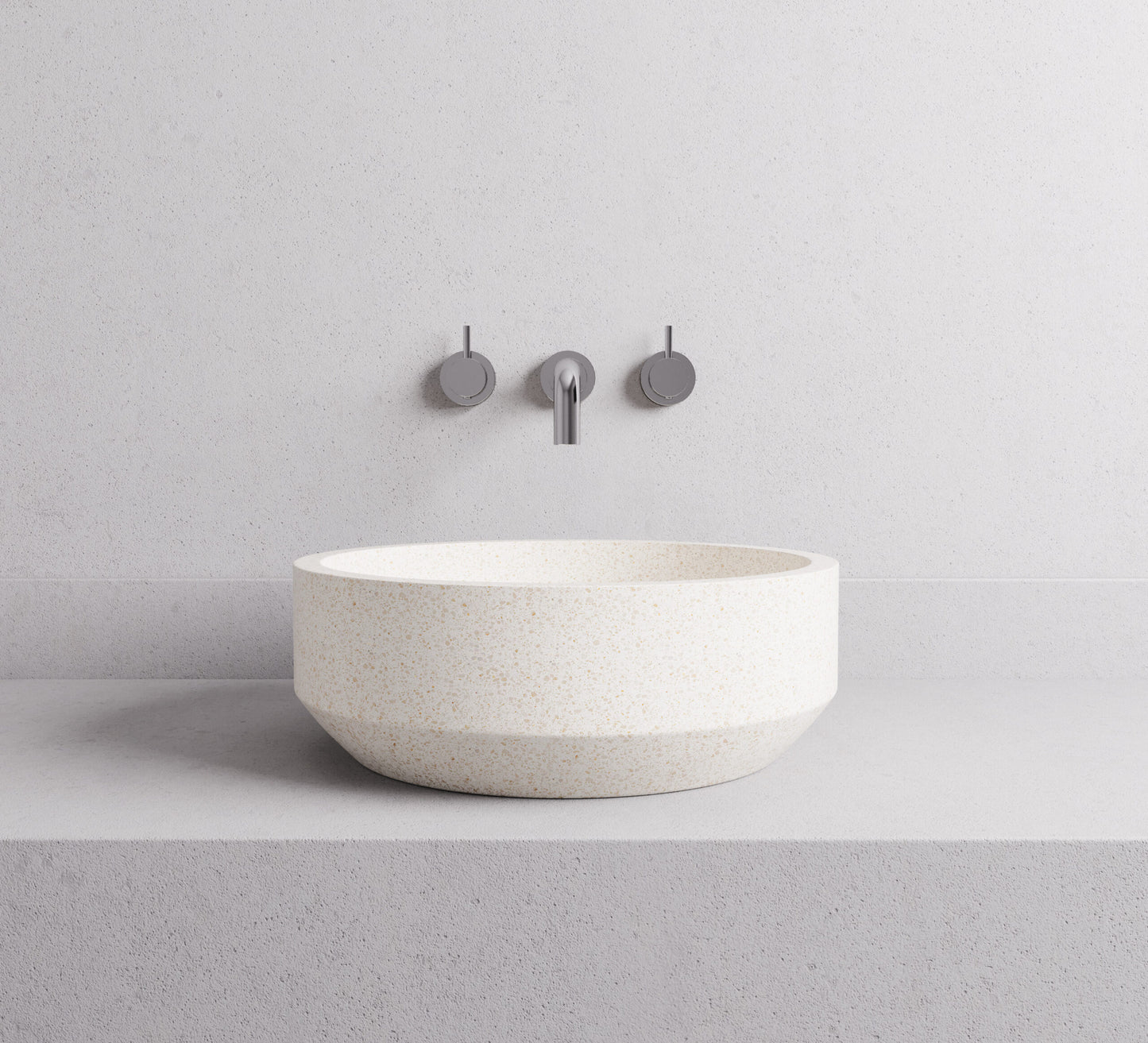 Madu Eden Round Basin - Matte White
