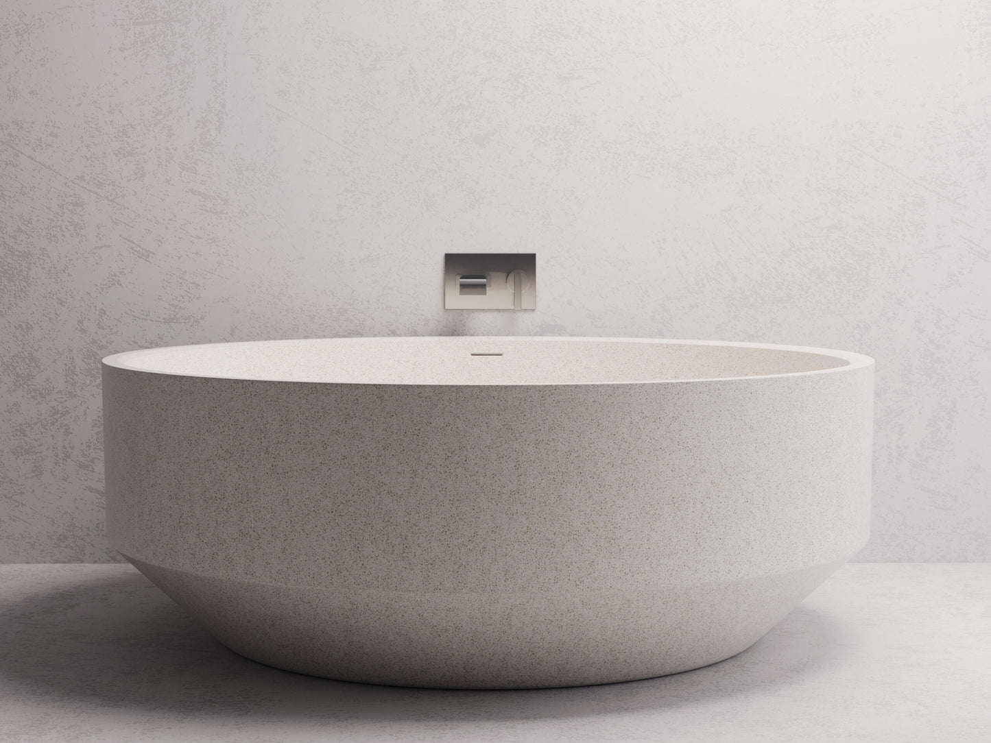 Madu Eden Round Bath - Matte White