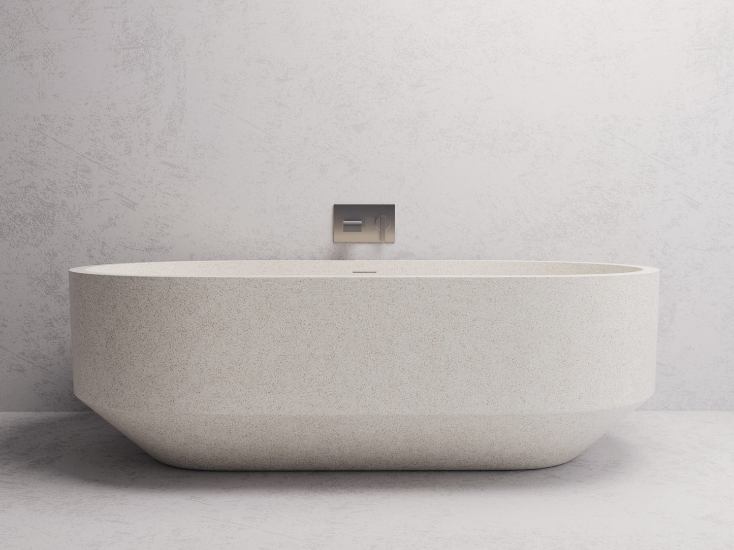 Madu Eden Oval Bath - Matte White