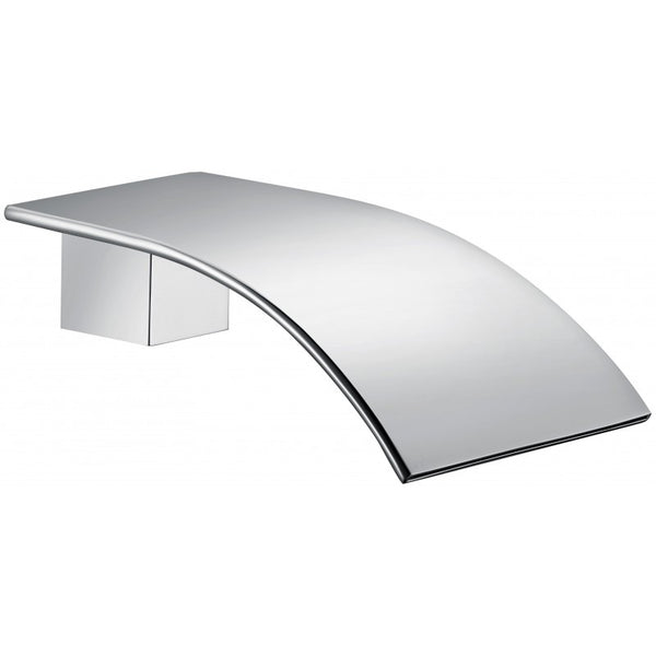 Omar Chrome Waterfall Bathtub/Basin Wall Spout