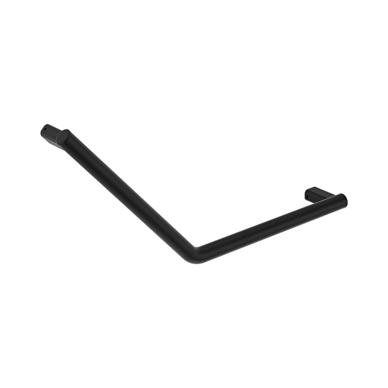 Fienza 135° Care Slimline Ambulant Care Reversible Left/Right Hand Grab Rail, Matte Black — image 2