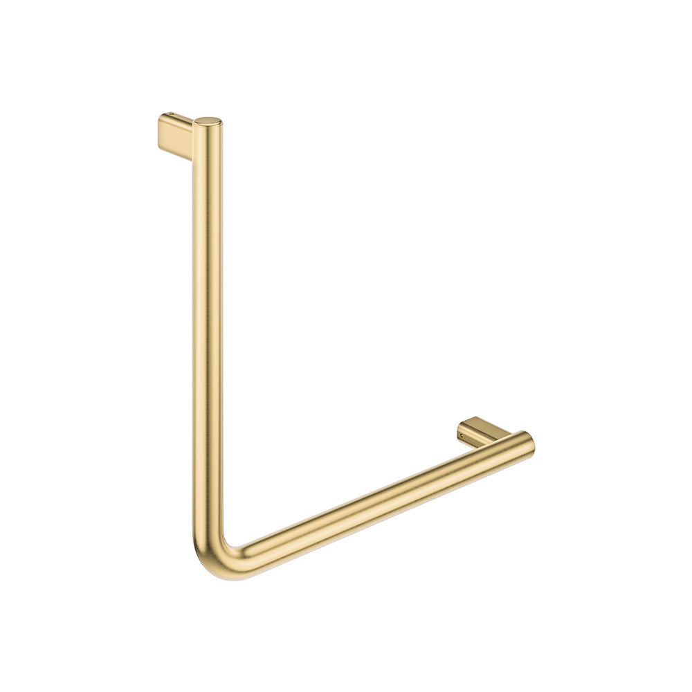 Fienza 90° Care Slimline Ambulant Care Hand Grab Rail, Urban Brass — image 2