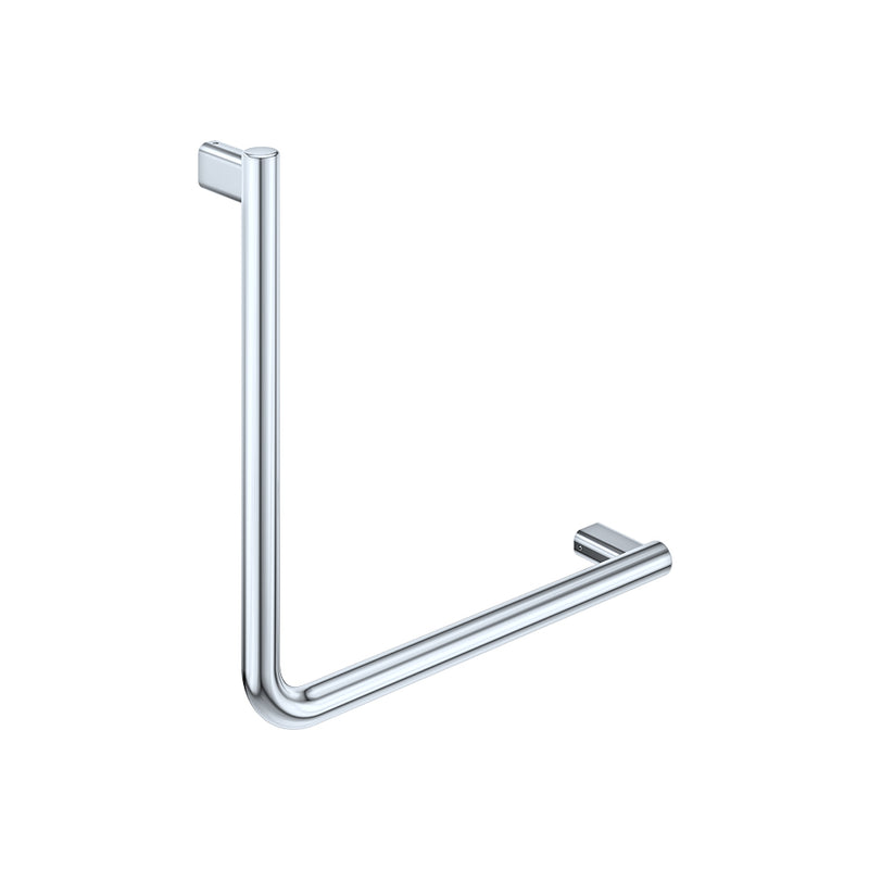 Fienza 90° Care Slimline Ambulant Care Hand Grab Rail, Stainless Steel — image 2