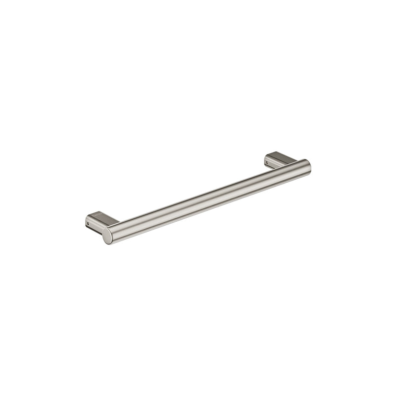 Fienza Care Slimline Hand Grab Rail, 450mm, Brushed Nickel