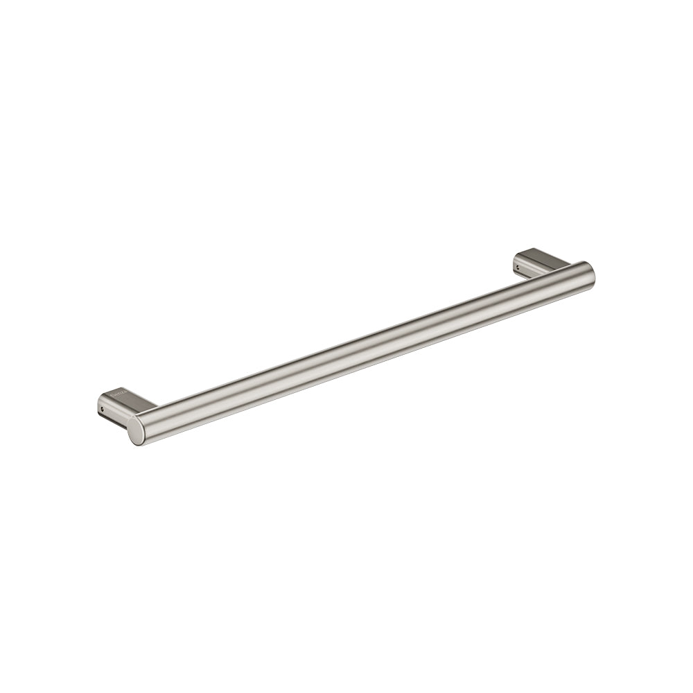 Fienza Care Slimline Hand Grab Rail, 600mm, Brushed Nickel
