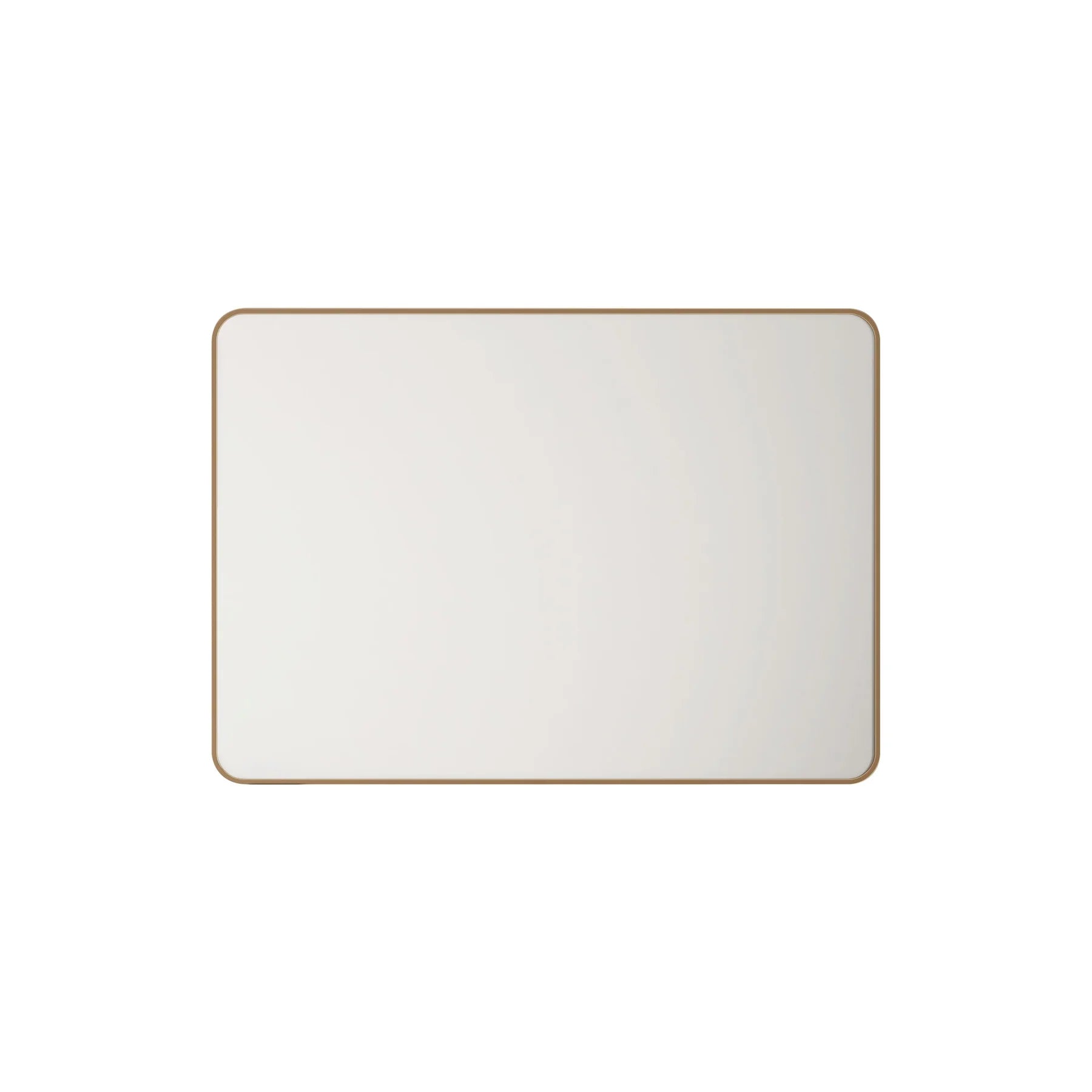 Aluminum Framed 1200mm Rectangular Mirror - Brushed Gold