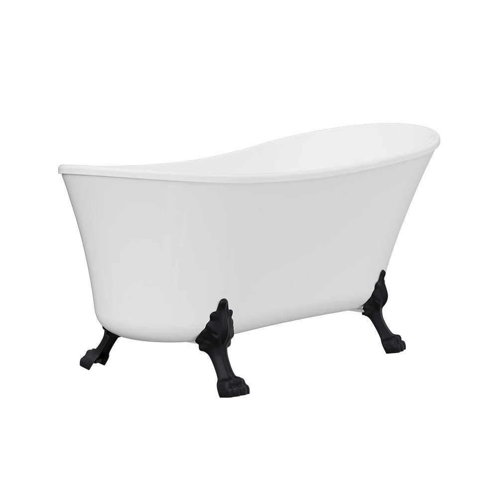 Fienza Clawfoot Acrylic Free Standing Bath Tub Chrome Feet