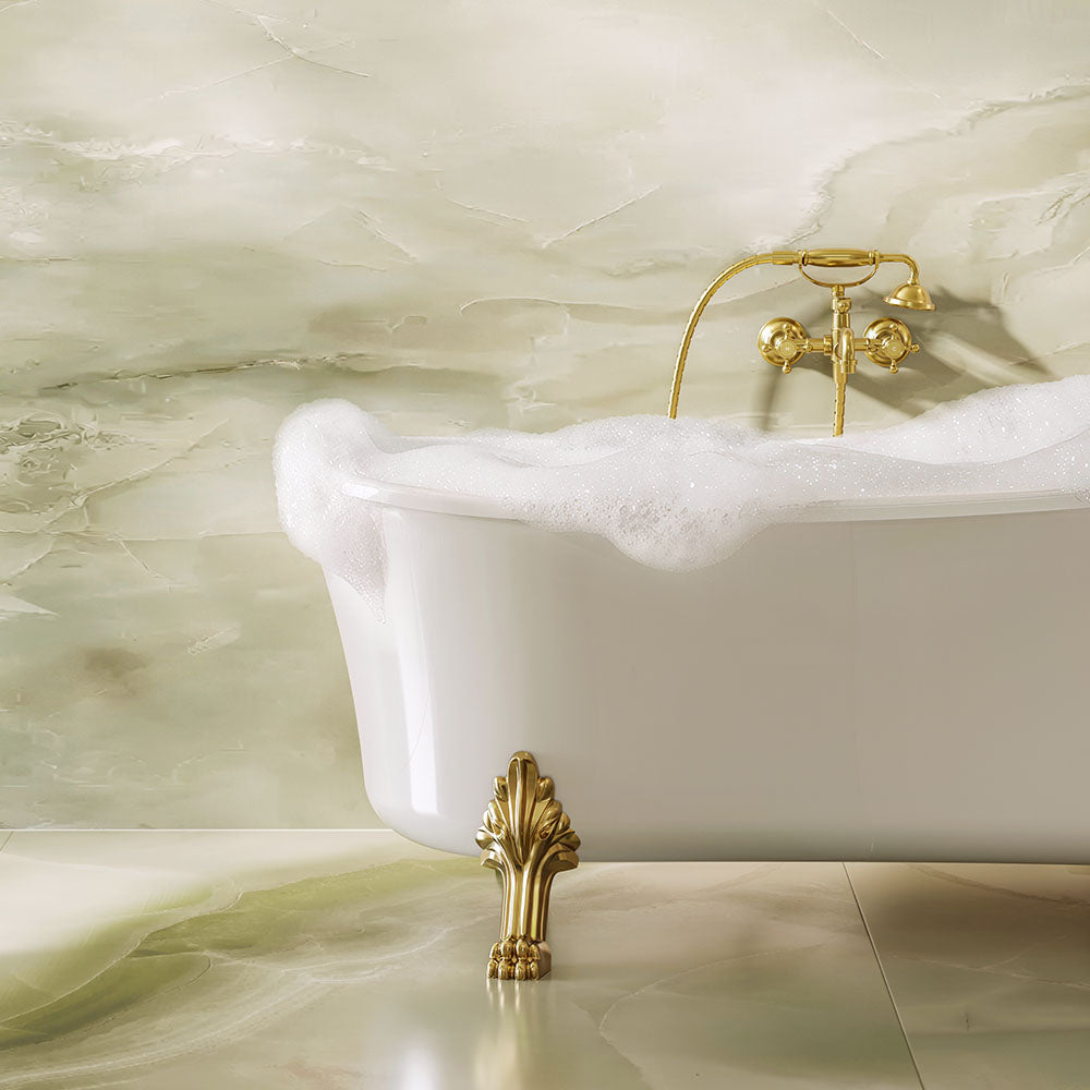 Fienza Clawfoot Acrylic Free Standing Bath Tub Chrome Feet