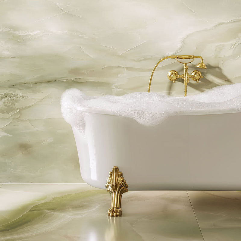 Fienza Clawfoot Acrylic Free Standing Bath Tub Chrome Feet