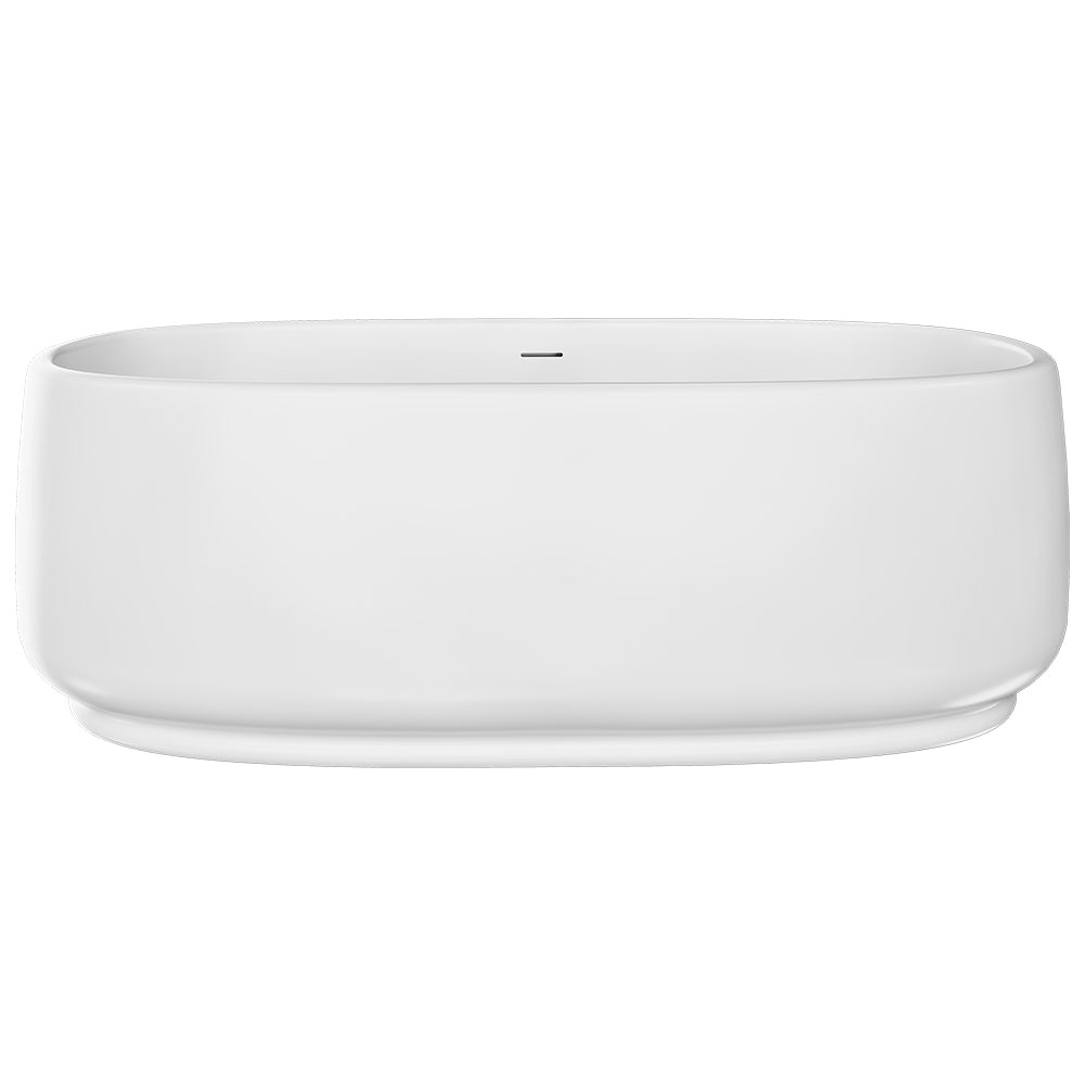 Fienza 1750mm Eden Freestanding Gloss White Acrylic Bath