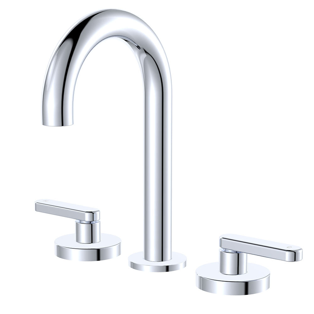 Fienza Kaya Round Hob Set - Lever Taps - Chrome 344101-LF