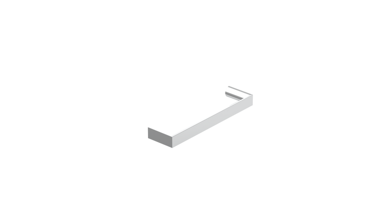 ADP Flat D 96cc Cabinet Handle Chrome