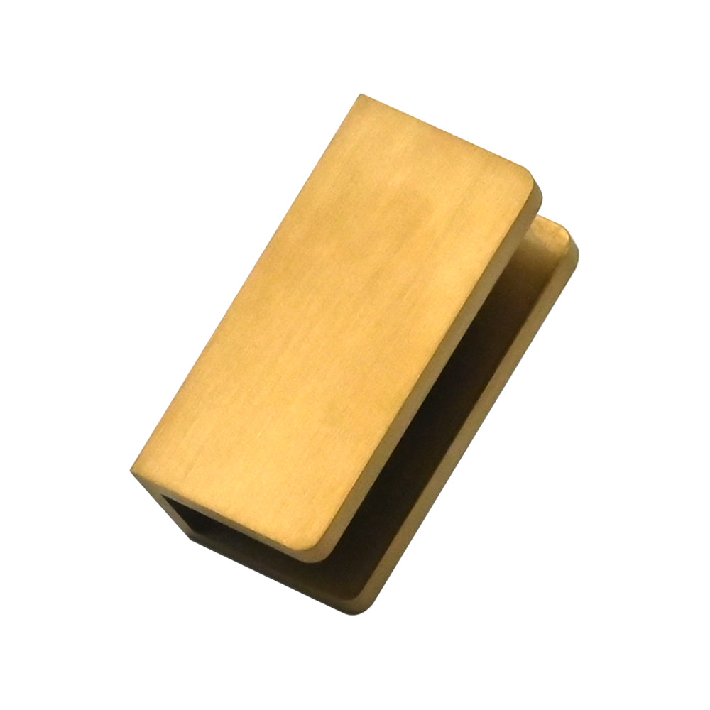 Fienza Wall Bracket for Frameless Glass Shower Panel, Urban Brass
