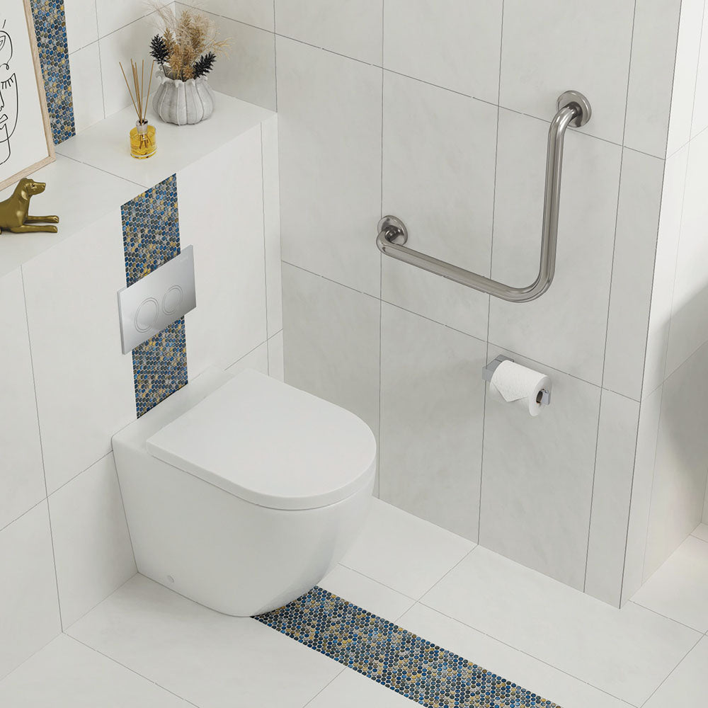 Fienza 90° Ambulant Care Grab Rail, Stainless Steel — image 3