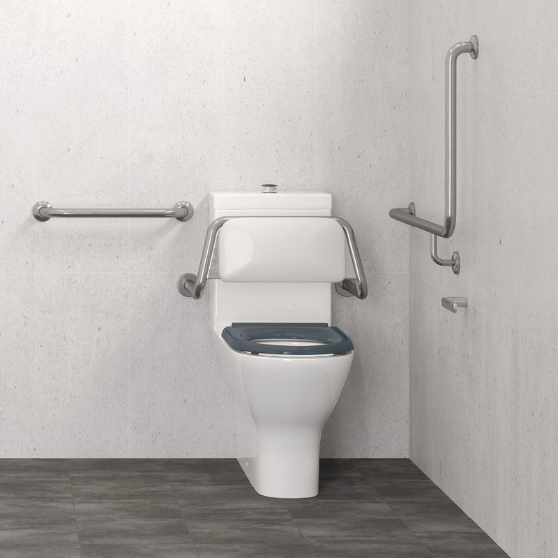Fienza Accessible Care 450mm Grab Rail, Stainless Steel — image 4
