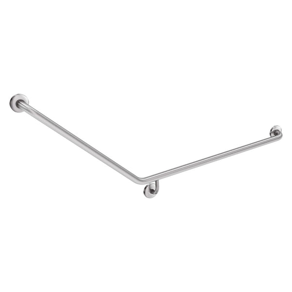 Fienza 40° Accessible Care Right-Hand Grab Rail, Stainless Steel