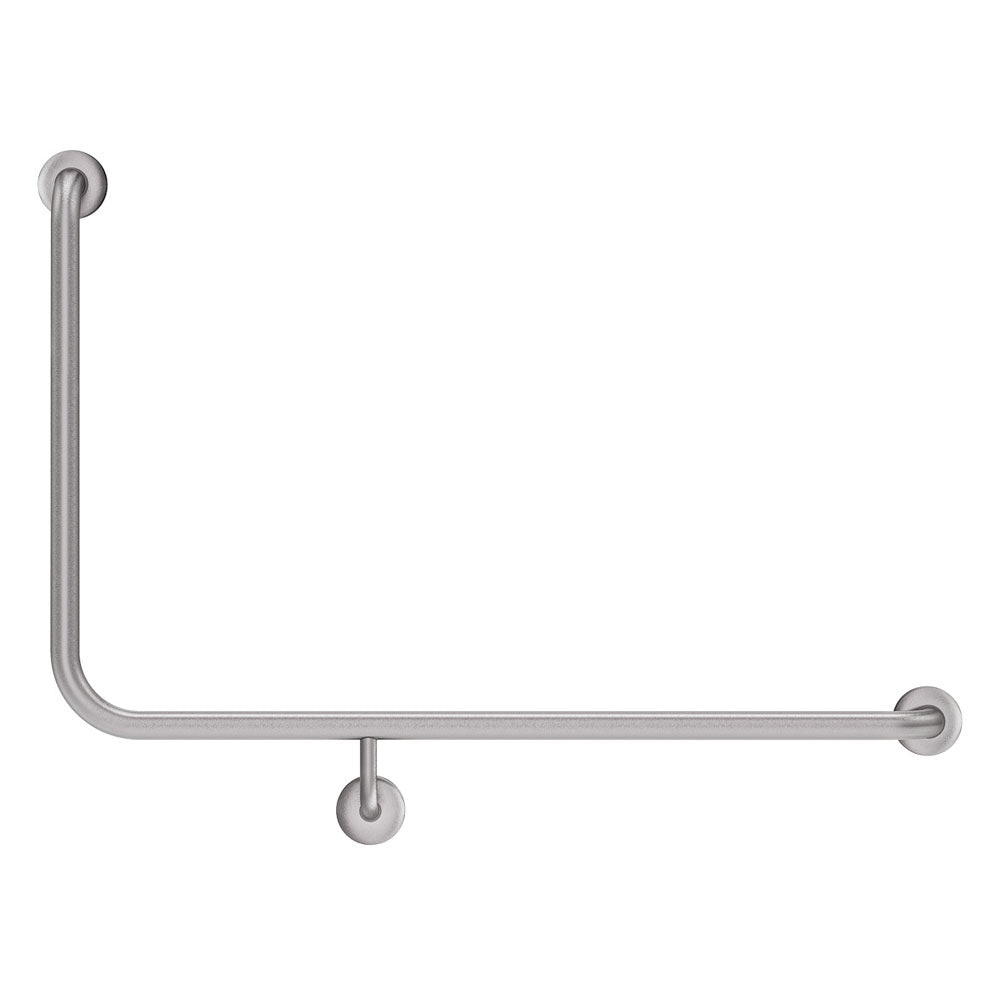 Fienza 90° Accessible Care Right-Hand Grab Rail, Stainless Steel — image 2