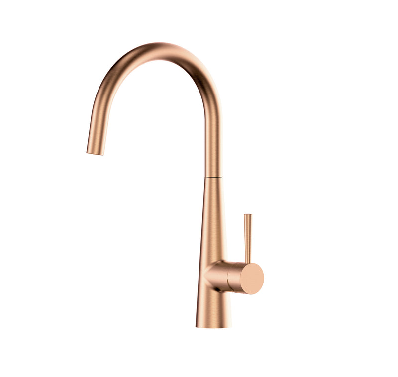 Greens Galiano Slimline Sink Mixer  Brushed Copper