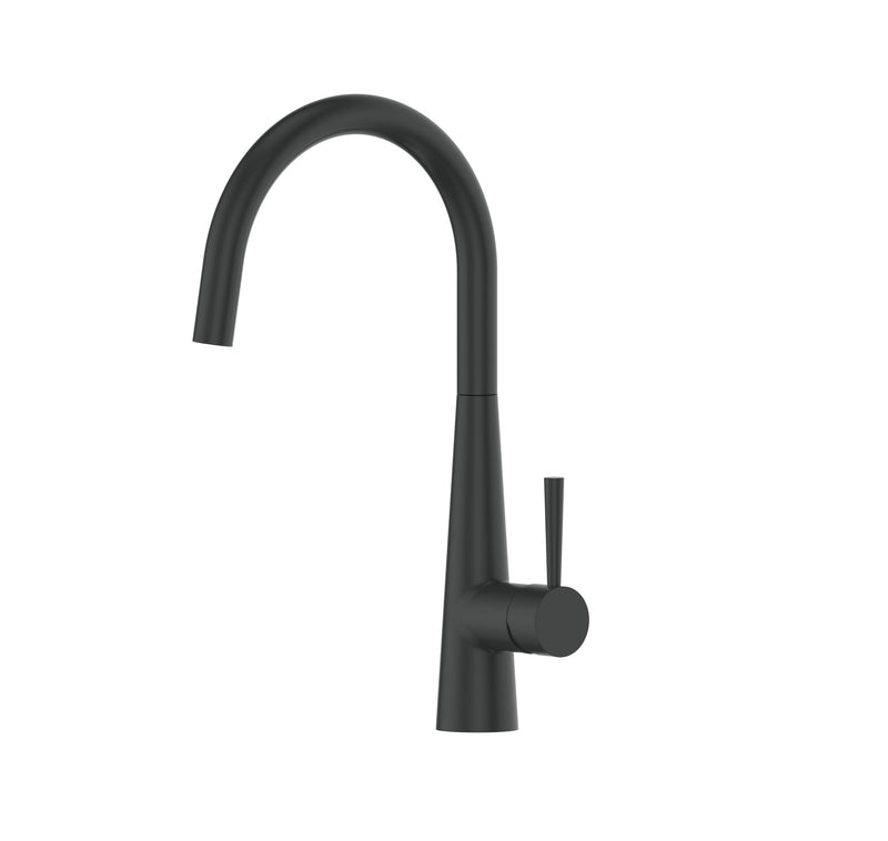 Greens Galiano Slimline Sink Mixer Matte Black