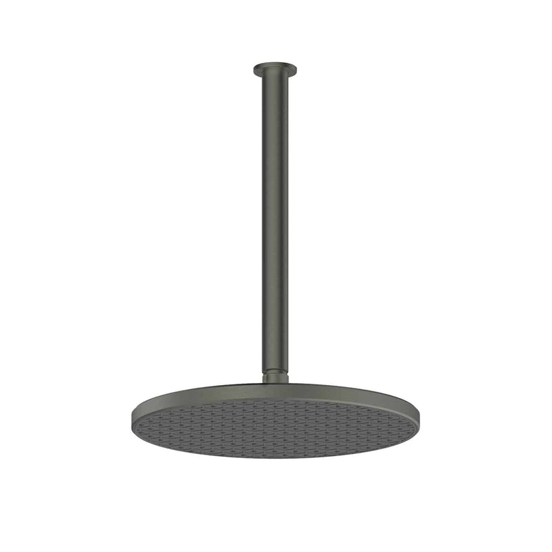 Greens Glide RainBoost Ceiling Shower Gunmetal